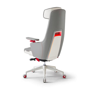 [NEW IN] GC Pro Gaming Chair + Cooling Seat + LED Lights (White+Red)